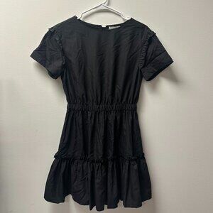 Alice + Olivia Black Mini Dress